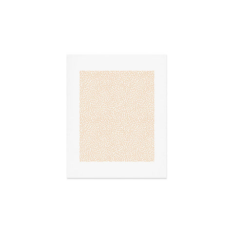 Iveta Abolina Raindrops Cream Art Print
