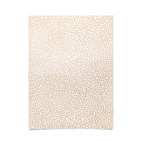 Iveta Abolina Raindrops Cream Poster