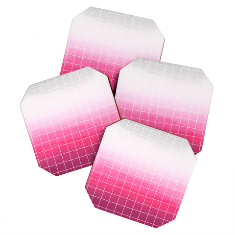 Iveta Abolina Raspberry Juice Coaster Set