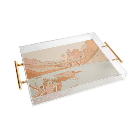 Iveta Abolina Roadtrip No 2 Acrylic Tray