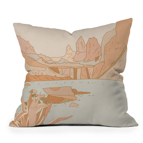 Iveta Abolina Roadtrip No 2 Outdoor Throw Pillow