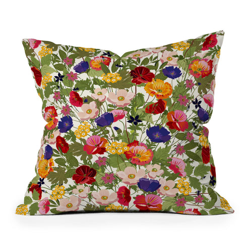 Iveta Abolina Rosamonde Outdoor Throw Pillow