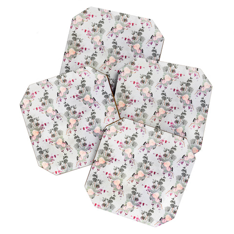Iveta Abolina Rose Blush Coaster Set
