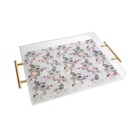 Iveta Abolina Rose Blush Acrylic Tray