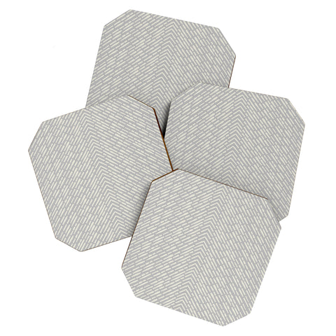 Iveta Abolina Roux Gray Coaster Set