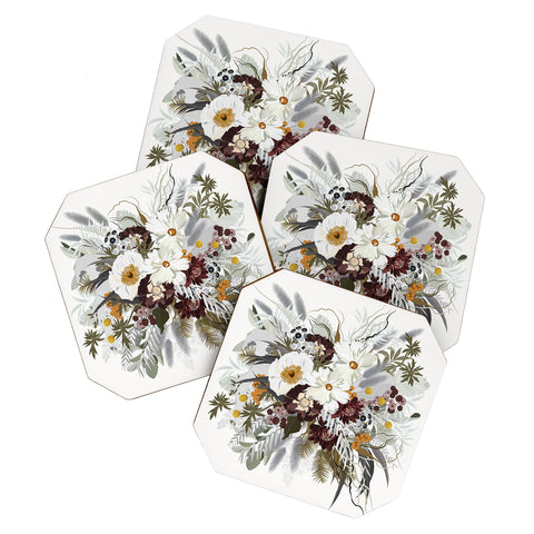 Iveta Abolina Ruby Autumn Coaster Set
