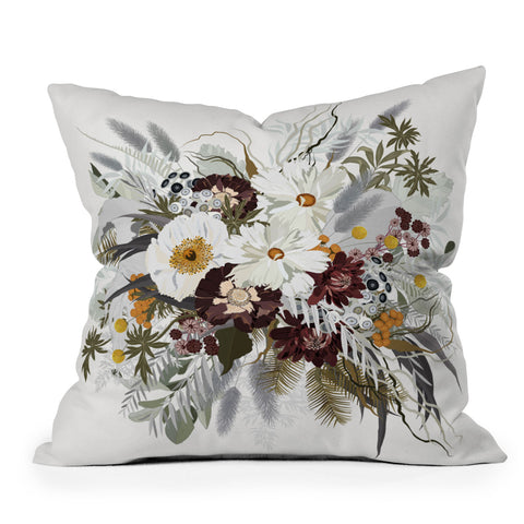 Iveta Abolina Ruby Autumn Throw Pillow