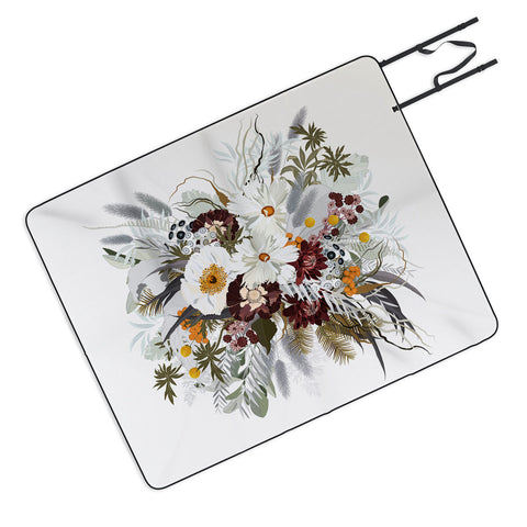 Iveta Abolina Ruby Autumn Picnic Blanket