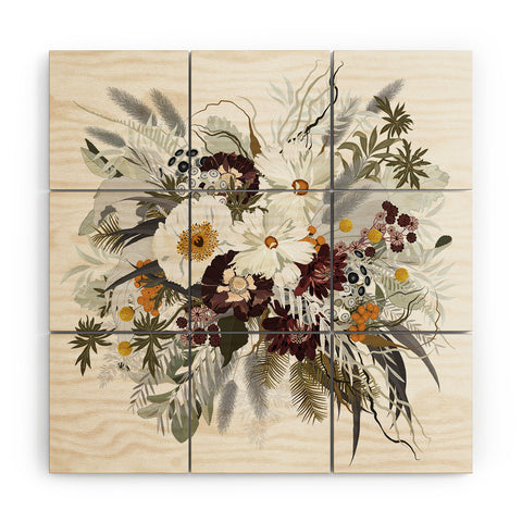 Iveta Abolina Ruby Autumn Wood Wall Mural