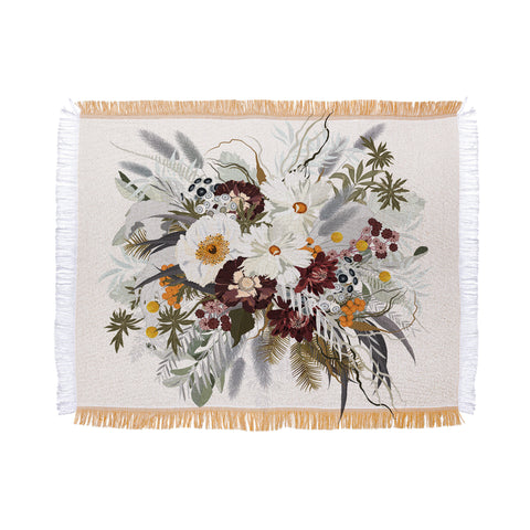 Iveta Abolina Ruby Autumn Throw Blanket