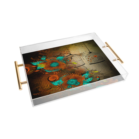 Iveta Abolina Rusty Lace Acrylic Tray