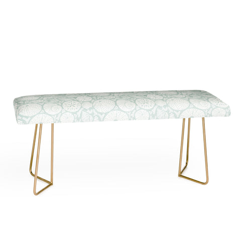 Iveta Abolina Sea Shells Sage Bench