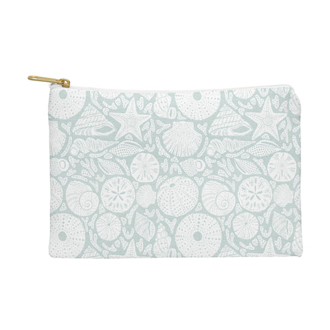 Iveta Abolina Sea Shells Sage Pouch