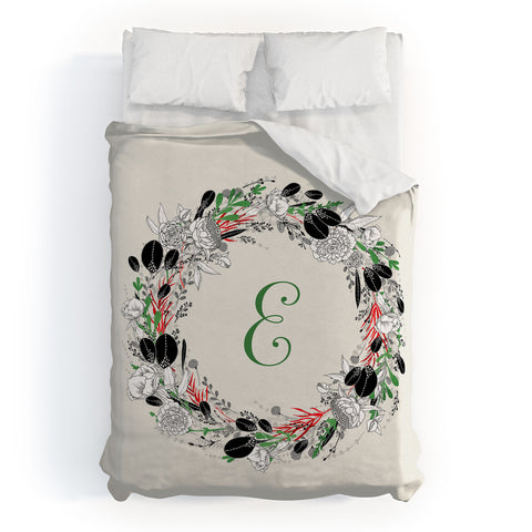 Iveta Abolina Silver Dove Christmas E Duvet Cover