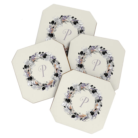 Iveta Abolina Silver Dove P Coaster Set