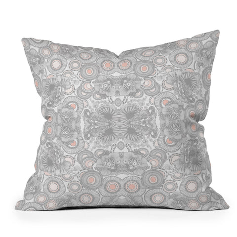 Iveta Abolina Snow Cloud Outdoor Throw Pillow