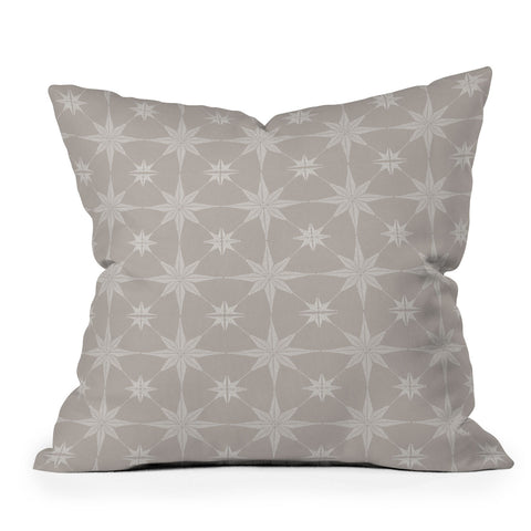 Iveta Abolina Starlight Grey Outdoor Throw Pillow