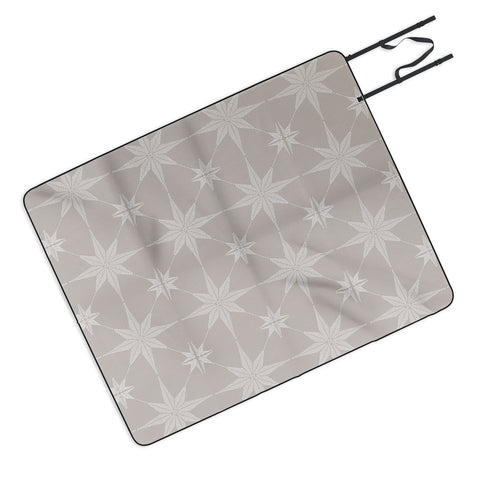 Iveta Abolina Starlight Grey Picnic Blanket