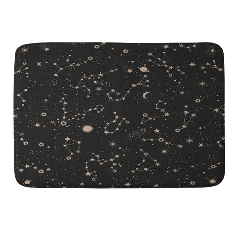 Iveta Abolina Starry Night I Memory Foam Bath Mat