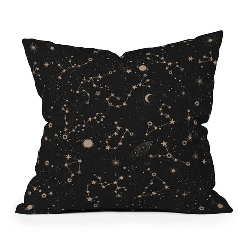 Iveta Abolina Starry Night I Throw Pillow