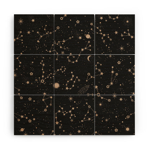 Iveta Abolina Starry Night I Wood Wall Mural