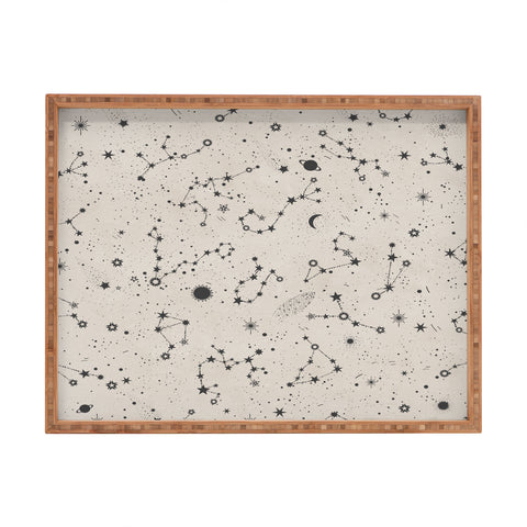 Iveta Abolina Starry Night II Rectangular Tray