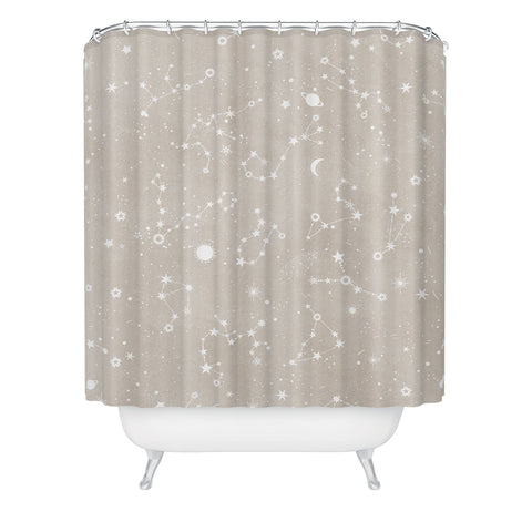 Iveta Abolina Starry Night III Shower Curtain