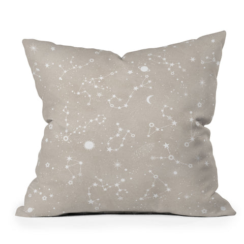 Iveta Abolina Starry Night III Outdoor Throw Pillow