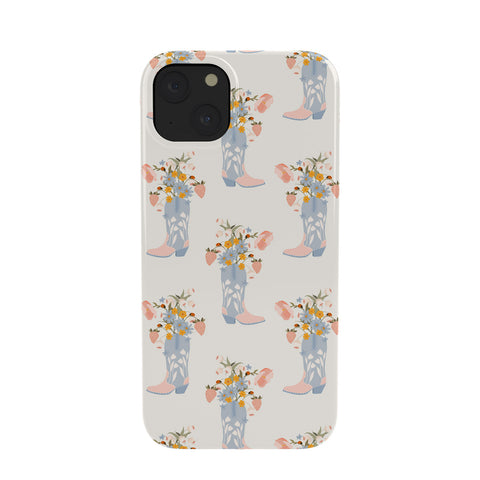 Iveta Abolina Strawberries in my Blue Boots Phone Case