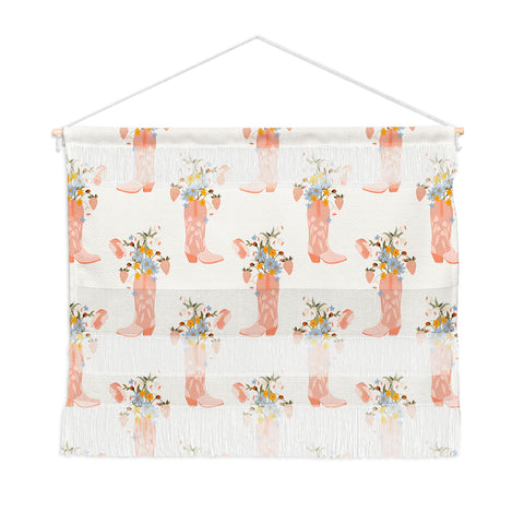 Iveta Abolina Strawberries in my Pink Boots Wall Hanging Landscape