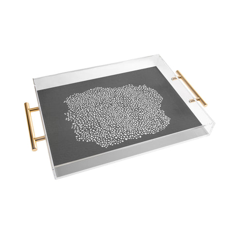 Iveta Abolina Study in Gray II Acrylic Tray