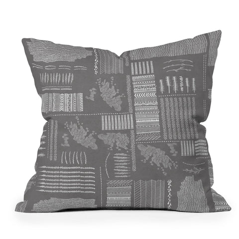 Iveta Abolina Study in Gray VI Outdoor Throw Pillow