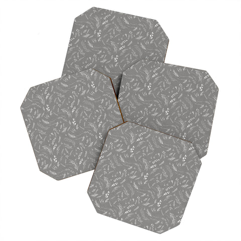 Iveta Abolina Study in Gray X Coaster Set