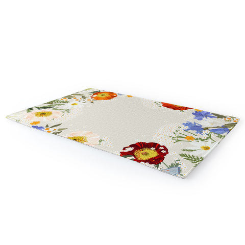 Iveta Abolina Summer Blooms Soft Sage Area Rug