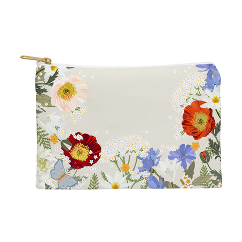 Iveta Abolina Summer Blooms Soft Sage Pouch
