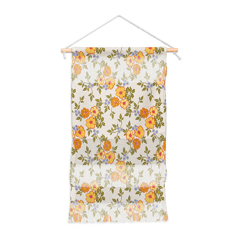 Iveta Abolina Sunny Florals Beige Wall Hanging Portrait