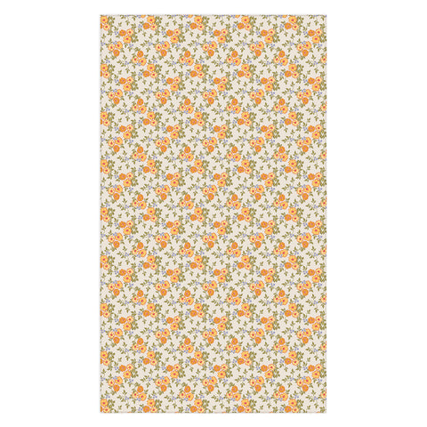 Iveta Abolina Sunny Florals Beige Tablecloth