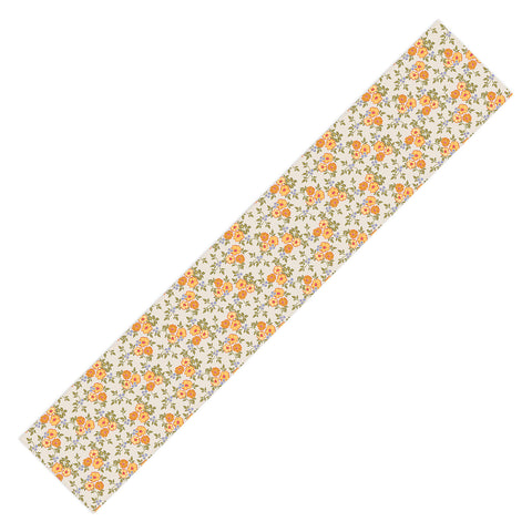 Iveta Abolina Sunny Florals Beige Table Runner