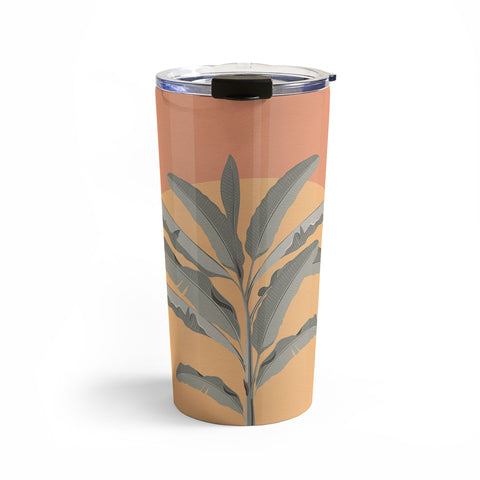 Iveta Abolina Sunrise Coral Travel Mug