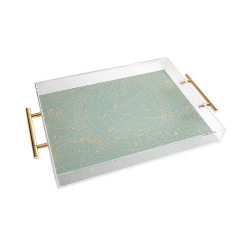 Iveta Abolina The Tangled Web II Acrylic Tray