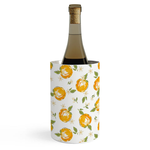 Iveta Abolina Tossed Oranges on White Wine Chiller