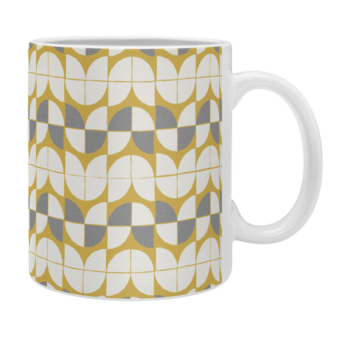 Iveta Abolina Tulip Tile Dijon Coffee Mug