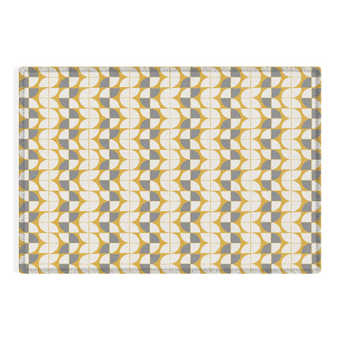 Iveta Abolina Tulip Tile Dijon Outdoor Rug