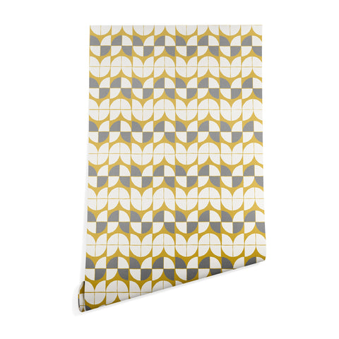 Iveta Abolina Tulip Tile Dijon Wallpaper