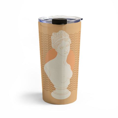 Iveta Abolina Venus Coral Travel Mug
