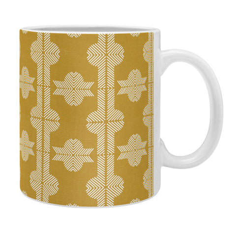 Iveta Abolina Vertical Dijon Coffee Mug