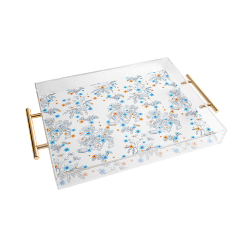 Iveta Abolina Vintage Garden Acrylic Tray