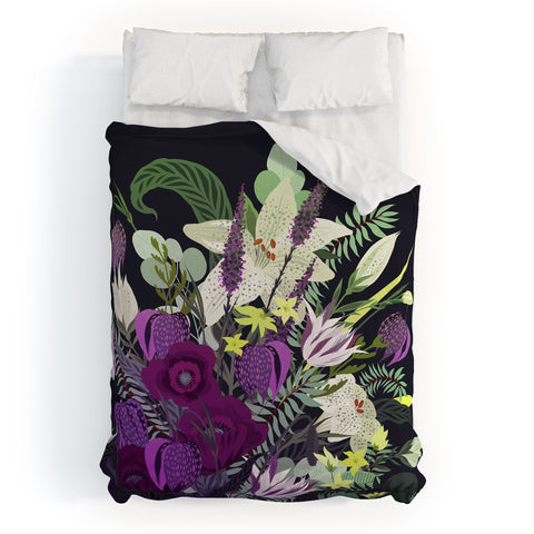 Iveta Abolina Viola Garden Duvet Cover