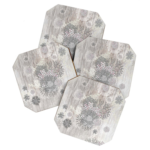 Iveta Abolina Winter Latte Coaster Set