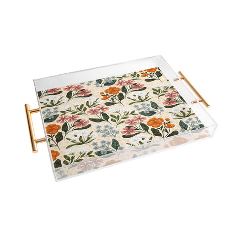 Iz Ptica Wild Flowers vol2 Acrylic Tray